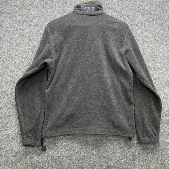 Columbia Fleece Jacket Men's Size S Gray Washington Huskies NCAA - Picture 8 of 14